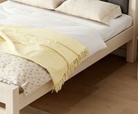 Lit simple pour chambre à coucher