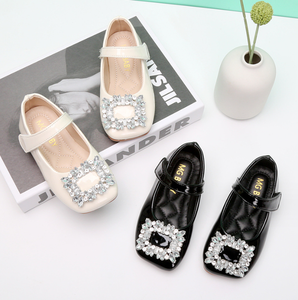 Zapatos Planos Mary Jane para Niñas Pequeñas con Hebillas Metálicas, Zapatos de Vestir Elegantes para Niñas - Product Image 3
