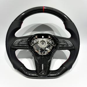 <span class=keywords><strong>Volante</strong></span> <span class=keywords><strong>Deportivo</strong></span> de Fibra de Carbono Negra, Instalación Directa, Actualización de Modelo Antiguo a Nuevo, Apto para Nissan GTR R35 R34 - Product Image 1