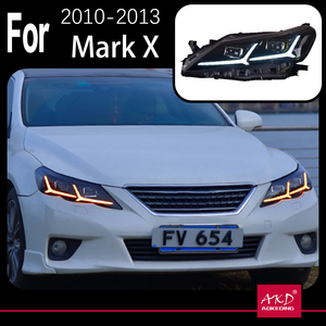 AKD – phare de voiture pour Toyota Mark X 2010-2012 Reiz LED DRL Animation Bi Xenon, accessoires automobiles - Product Image 5