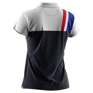 Polo de Golf para Mujer, Manga Corta, Diseño Color Block, Secado Rápido, Ropa Deportiva Ligera de Poliéster, Top Deportivo para Campo - Product Image 6
