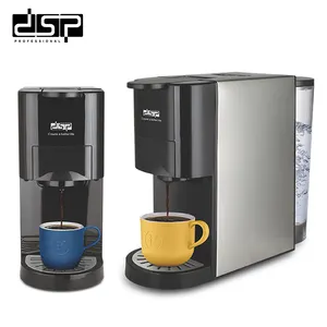 DSP High Quality Dripper Coffee Maker Machine Electric Automatic Espresso Coffee Maker for Home Office 0.8L Capacity 19 Bar 220V