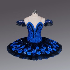 Tutú de ballet profesional para niñas, de fábrica, personalizado, clásico, color rojo y negro, 10% de descuento - Product Image 4