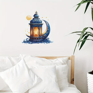 Adesivi Murali <span class=keywords><strong>a</strong></span> Forma di Luna Crescente per Decorazione Domestica, Autoadesivi in PVC, Vendita all'Ingrosso - Product Image 3