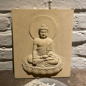 Grande sculpture en Relief chinoise sur mesure pour <span class=keywords><strong>jardin</strong></span>, <span class=keywords><strong>extérieur</strong></span>, intérieur, Amitabha, <span class=keywords><strong>bouddha</strong></span> - Product Image 3