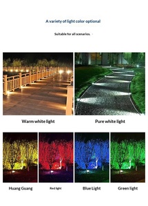 Lumière LED encastrée pour terrasse et paysage, étanche IP65, en aluminium, pour extérieur, jardin, sol, <span class=keywords><strong>marche</strong></span> - Product Image 4