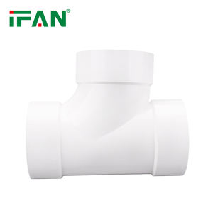 อุปกรณ์ท่อพีวีซี<span class=keywords><strong>สาม</strong></span><span class=keywords><strong>ทาง</strong></span> dwv อุปกรณ์ระบายน้ำ ifan - Product Image 3