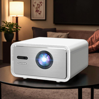 Projecteur 4K D9W Mini Pro 2700 ANSI 1080P Full HD Android LED 2G RAM avec autofocus HDR10+ pour cinéma maison - En stock