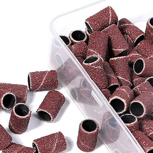 PEXMIENTAS 132 Pieces <strong>Sanding</strong> Drum Set with Free Box Including Drum Sander <strong>Sanding</strong> Sleeves <strong>12</strong> Pieces Drum Mandrels - Product Image 5