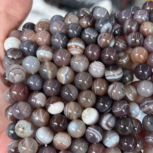 Persiane naturali personalizzate Persian Agate Perline 8mm perle di pietre preziose per la creazione di gioielli - Product Image 3