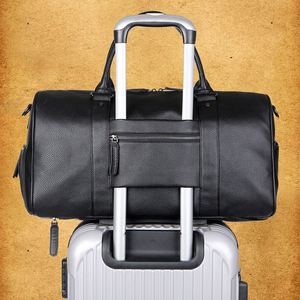 Bolsa de Fin de Semana de Cuero Vintage de Calidad, Personalizada y a la Moda, para Hombre, al por Mayor - Product Image 5