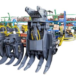 Grappin de démolition pour excavatrice XUVOL, trieur de ferraille rotatif avec installation facile, composants de base bon marché, moteur, pompe - Product Image 2