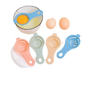 2-teiliges Manuelles Eierschläger- und Eierfilter-Werkzeugset Kunststoff-Separator zum Aufbrechen Roher Eierschalen Küchenhelfer für den Hausgebrauch - Product Image 6