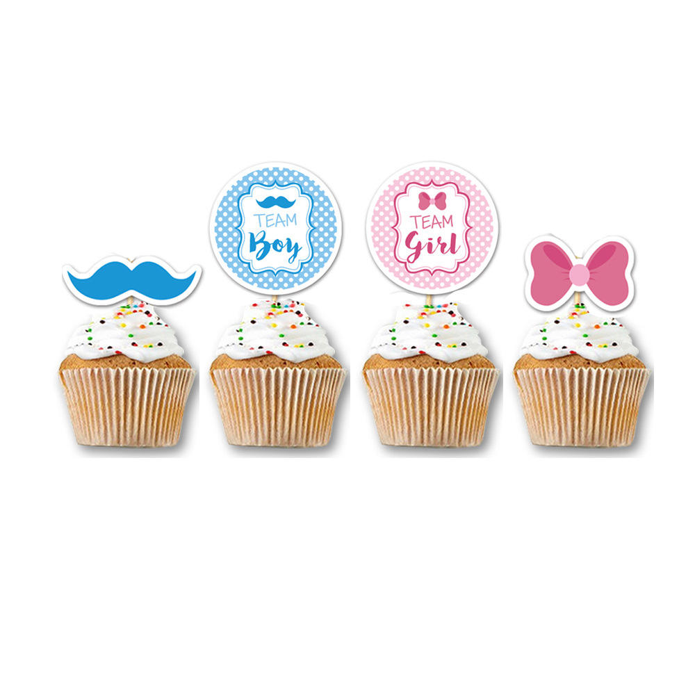 12pcs/set round cards + beard