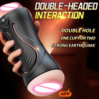 Machine sexuelle automatique pour hommes, masturbateur masculin, pénétration vaginale, poche vaginale, contrôle par application, jouet sexuel pour hommes, articles pour adultes