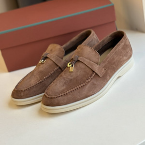 <span class=keywords><strong>Mocasines</strong></span> LP Originales de Alta Calidad para <span class=keywords><strong>Mujer</strong></span>, Talla Grande, Punta Redonda, Suela Plana, Transpirables, Cómodos, Estilo Old Money - Product Image 4