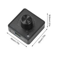 Contrôleur de vitesse de ventilateur PWM à 4 fils, charge rapide PD QC, type C, DC 24V 12V 5V, régulateur de vitesse de ventilateur de refroidissement