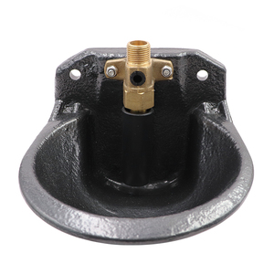 Chăn nuôi Động Vật Uống Thiết Bị Đúc Sắt Tự Động Cừu Dê Nước Bát Đồng Van Uống Máng - Product Image 4