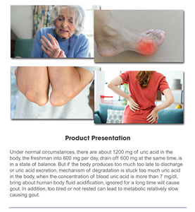 उपयोग में आसान और घर में मूत्र विश्लेषण यूरिक एसिड परीक्षण स्ट्रिप्स यूरिक एसिड 30 पीसी - Product Image 6