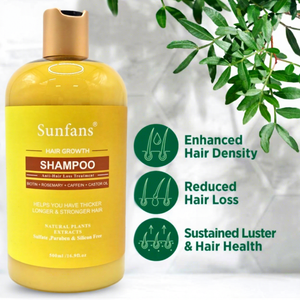 Shampoing et Après-Shampoing Bio pour la Croissance Capillaire, Huile de Théier et Menthe Poivrée, Soin Quotidien Naturel Anti-Chute - Product Image 1