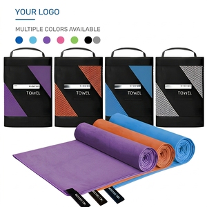 Serviette de sport en microfibre tissée, logo personnalisé, grande taille, séchage rapide, serviette de plage, <span class=keywords><strong>couverture</strong></span> de plage, couleur personnalisée - Product Image 3