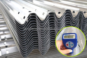 Strada barriera di traffico in metallo fascio barriera di prezzo w fascio guardrail - Product Image 2