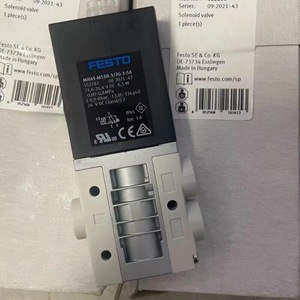   Válvula Solenoide VUVY-F-L-M52-AH-G18-1C1 24 V CC Montaje en Panel M52 Aplicación Neumática - Product Image 2