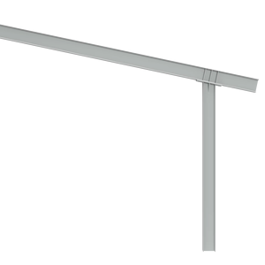 สี่เสากันน้ำระบบหด bipv โครงไม้สำหรับโรงรถที่กำบังรถ - Product Image 3