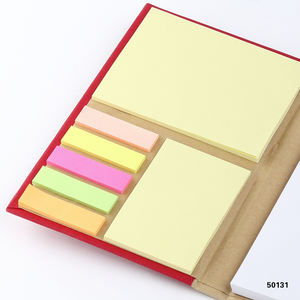Nuevo estilo barato memo pad novedad auto-adhesivo nota colorida libro con lápiz para artículos promocionales - Product Image 4