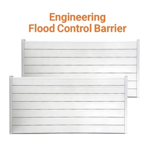 家庭用ガレージドア洪水ゲート障壁エンジニアリング鋼アルミニウム洪水防御障壁 - Product Image 3