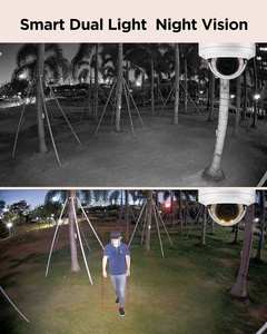 Gwsecu กล้องวงจรปิดแบบโดม WDR IP PoE อัจฉริยะ6MP ไฟคู่กล้องเฝ้าระวังในร่มกลางแจ้งกันน้ำพร้อมเสียงสองทาง - Product Image 6