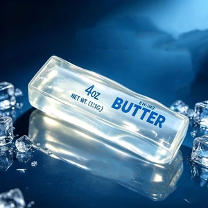 Bâton de beurre en TPR, réaliste, en boîte, jouet anti-stress à rebond lent - Product Image 1