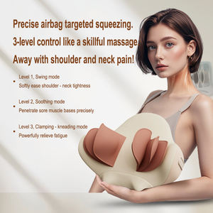 Almohada de Masaje JAMOOZ con Forma de Nube, Almohada Cervical Suave para Viajes y Camping, con Bolsa de Aire Eléctrica, Compresión de Aire, Control de Tiempo, Regalo - Product Image 4