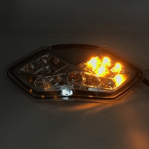 Luz trasera de motocicleta ABS impermeable, con Led integrado, para <span class=keywords><strong>Kawasaki</strong></span> <span class=keywords><strong>Z1000</strong></span> 2010-2013 <span class=keywords><strong>2011</strong></span> 2012 - Product Image 5