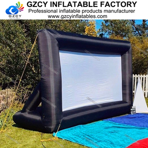 Écran de projection <span class=keywords><strong>gonflable</strong></span> d'extérieur, cinéma Commercial, <span class=keywords><strong>prix</strong></span> d'usine, livraison gratuite - Product Image 2