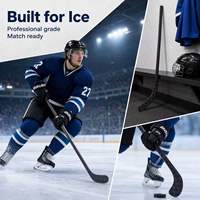 Bâton de hockey professionnel 65-68 pouces Sr 100% fibre de carbone de haute qualité léger pour les matchs, les compétitions et l'entraînement