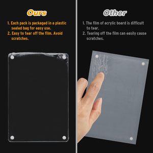 <span class=keywords><strong>6x4</strong></span> trong Acrylic tủ lạnh khung từ, Acrylic ảnh khung ảnh, hai mặt ảnh tủ lạnh nam châm hình ảnh khung - Product Image 6