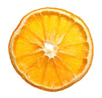 Tranches d'orange séchées de 4 à 6cm de diamètre personnalisées de fruits séchés de bonne qualité en gros