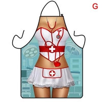 Tablier de cuisine créatif et amusant avec motif musculaire pour hommes et femmes, en polyester écologique, idéal pour la cuisine et le nettoyage
