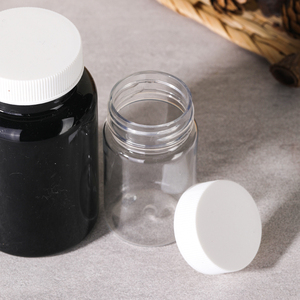 Botellas de Plástico PET de Grado Alimenticio con Tapa de Rosca, 120 ml, Vacías, Impresión Personalizada, Envase para Cápsulas y Medicamentos - Product Image 5