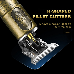 <span class=keywords><strong>Tondeuse</strong></span> à cheveux électrique professionnelle rechargeable pour le corps avec écran LCD <span class=keywords><strong>Tondeuse</strong></span> à cheveux à lame Usb T pour hommes - Product Image 2