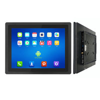 PC tablette tout-en-un Android sans ventilateur à écran tactile de 15, 17, 19, 21,5 pouces, moniteur mural, contrôleur de casier intelligent IP65