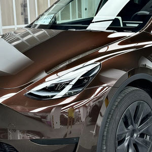 WRAPMASTER 1.52*15m Film de protection de peinture TPU PPF peinture haute brillance brun <span class=keywords><strong>chocolat</strong></span> Film anti-rayures Film vinyle de voiture - Product Image 3