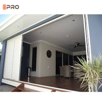 Tenue de soleil en aluminium personnalisé à l'extérieur, nouveau Design, structure solide, volet roulant