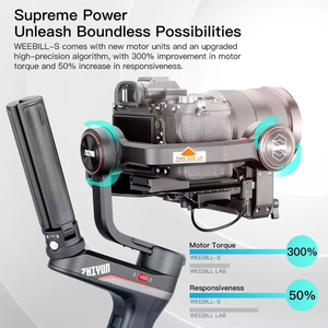 Estabilizador de cardán de mano Weebill <span class=keywords><strong>S</strong></span> de plástico para grabación de vídeo DSLR sin espejo para Sony A7M3 A7III para Nikon Z6 GH5s para Canon - Product Image 3