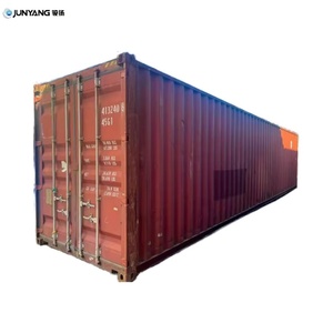 ตู้คอนเทนเนอร์มือสอง/ใช้แล้ว ขนาด 40 ฟุต แบบแห้ง ความจุ 76 คิว ผลิตจากเหล็กคอร์เทน ยี่ห้อ JUNYANG รุ่น 40HCDD ราคาถูก มีจำหน่าย - Product Image 1