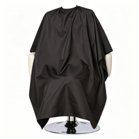 Cape de coiffure personnalisée Super Barber avec loquets de maquillage Tablier anti-blanchiment pour la coupe de cheveux Cape chimique personnalisée