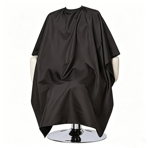 Super barbiere Custom <span class=keywords><strong>per</strong></span> parrucchieri mantella con il trucco chiavistelli a prova di candeggina grembiule <span class=keywords><strong>per</strong></span> il taglio dei <span class=keywords><strong>capelli</strong></span> Custom Chemical Cape - Product Image 4