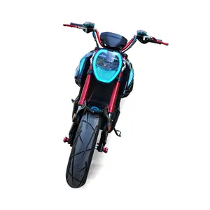 45-70 Km/h 12 Graden (23%) Volwassen Elektrische Scooter Bromfiets 70 ~ 120Km Lange Afstand Elektrische Motorfiets