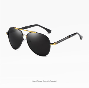 New Fashion Driver & Pesca Óculos De Sol Dos Homens com Lentes De Policarbonato Proteção UV Logotipo Personalizado Lentes De Sol Polarizadas